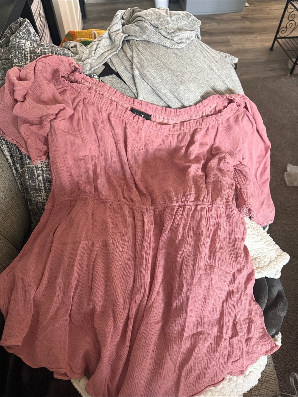 On or off shoulder shirt
